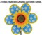 In the Breeze 2658 - 12 Inch Daisy Sunflower Wind Spinner with Leaves - Colorful Flower for your Yard and Garden